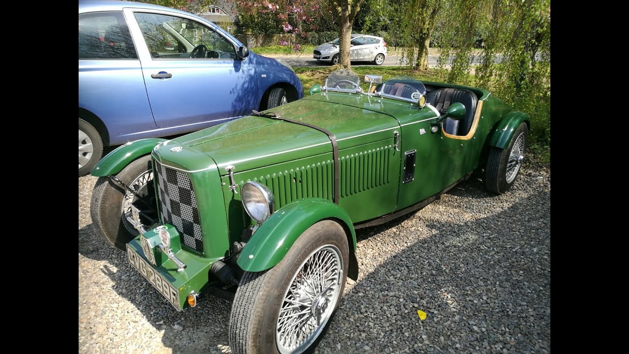 St. George's Day vintage car rally - YouTube