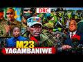 LIVE M23 YAGAMBANIWE DORE UKO YASOHOWE MUBIRINDIRO I LIVUNGI GEN GACERI YABA YARARASHWE 