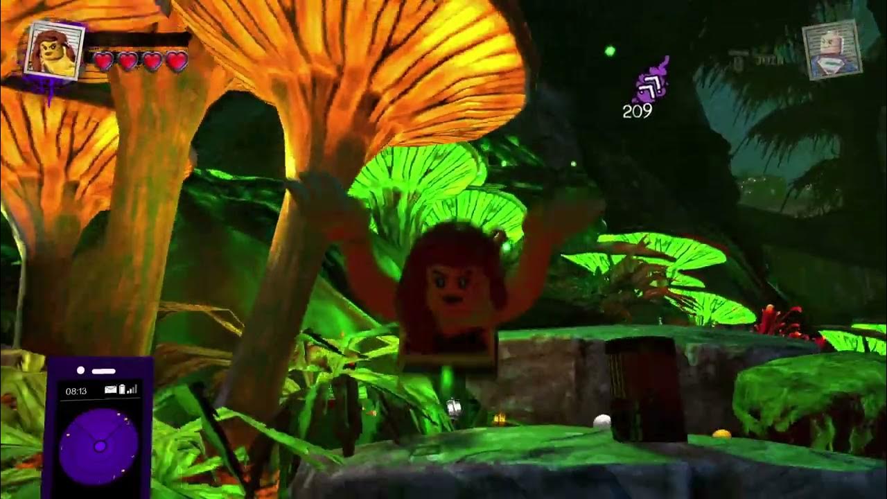 LEGO DC SuperVillains Bug Zapper Parts In Swamp Gold Brick YouTube