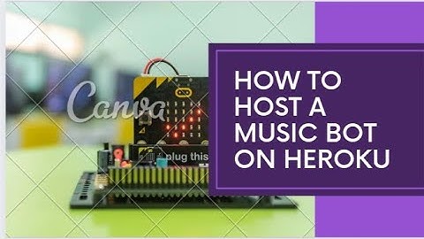 How to host music bot on Heroku ✨ || How to make music bot || Music bot on Heroku||✨