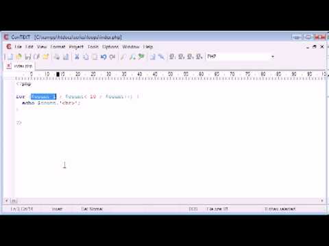 Beginner PHP Tutorial  27 - for Loop