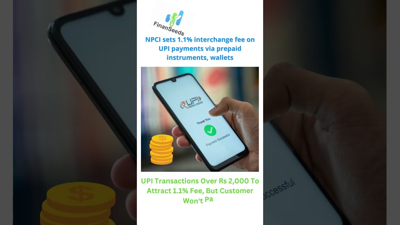 NPCI has recommend interchange fee on UPI for transactions over made through wallets 