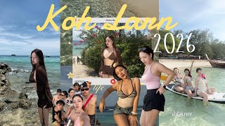 Kok Larn เที่ยวเกาะล้านกับเพื่อนๆ 2026 ทะเลน้ำใสมาก!  🌊🐠|Smilemint