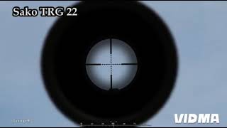 Sako TRG 22 rifle sound effect