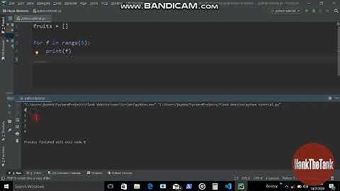 Python Tutorial 14 : Loops-For loops -1