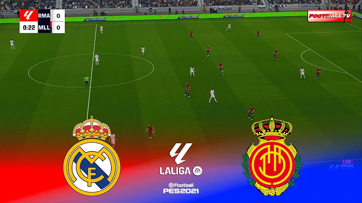 🔴Real Madrid vs Mallorca - Spain La Liga 25/26 | Pes 21 Game Simulation