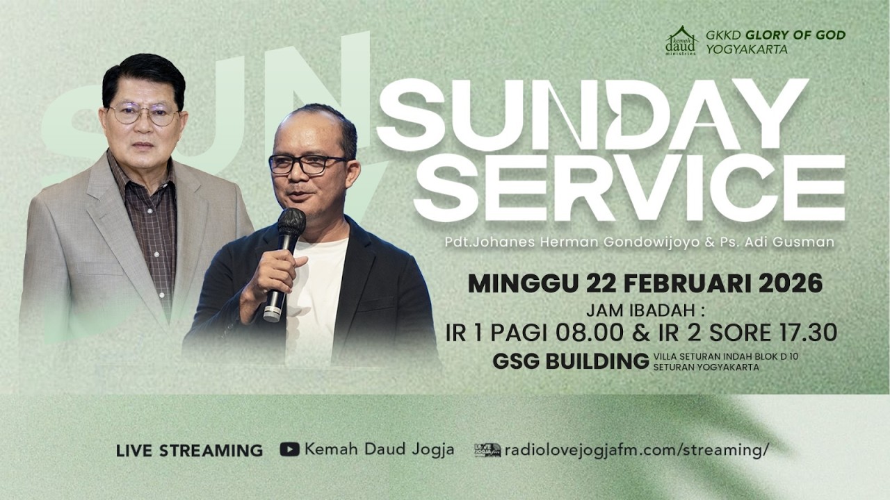 KESETIAAN | PS. JOHANES HERMAN GONDOWIJOYO | 22 FEBRUARI 2026 | KEMAH DAUD JOGJA