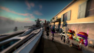-Left For Dead 2 -Murder Drones vs Homer Simpsons. (The Parish) Edition