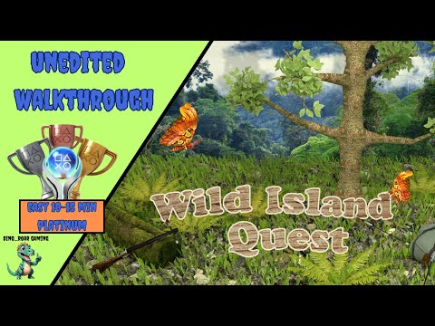Wild Island Quest - Unedited Platinum Trophy Walkthrough (PS4)
