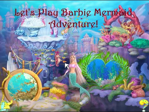 Barbie Mermaid Adventure (2004) Full PC Gameplay Walkthrough