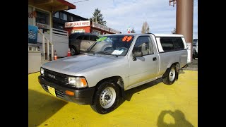 1989 Toyota Pickup Walkaround  Super America Inc.