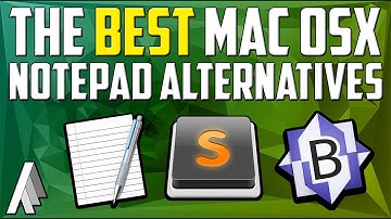The Best Mac OSX Notepad Alternatives
