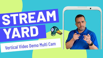 Demo of Vertical Video Multi Camera with StreamYard