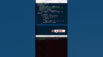 C Program To Print Pascal