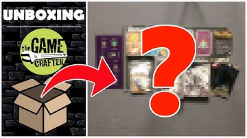 Unboxing a MYSTERY box from The Game Crafter!