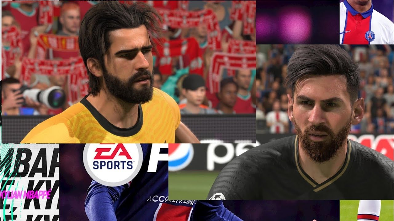 Fifa 21 Next-gen| Hair movement it is smooth and looks real|have you seen hair physics better than ?