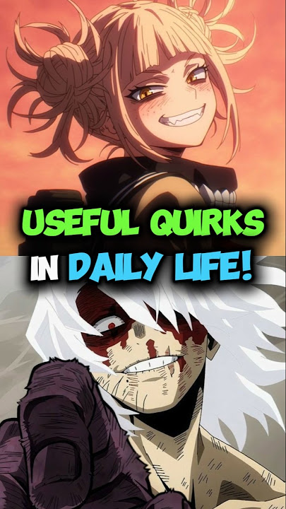 The Villain Quirks in Normal Life | Subscribe #anime #manga #mha