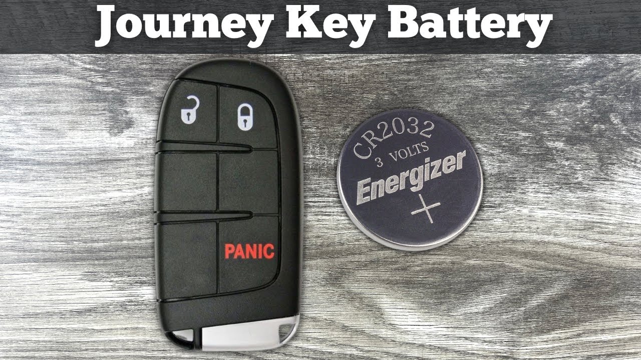 dodge journey key battery size