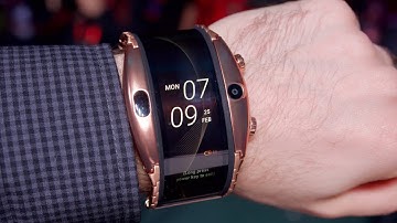 A wearable phone with flexible OLED display: Nubia Alpha hands-on