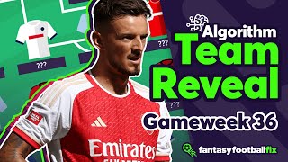 FPL 2023/24 | AI TEAM REVEAL GW36 | Eddie vs Algorithm | BEST FREE HIT TEAM | Fantasy Premier League