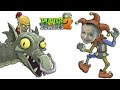 Plants vs Zombies 2 Растения против Зомби 2 ЗомБосс Темные века ZOMBOSS battle Dark Ages