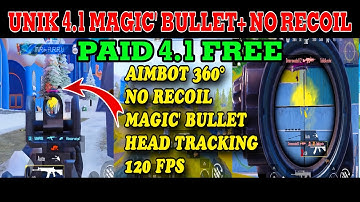 BGMI 4.1 AIMBOT OBB | BGMI 4.1 NO RECOIL CONFIG | BGMI NO RECOIL CONFIG 4.1  [ 100% Safe No Ban ]