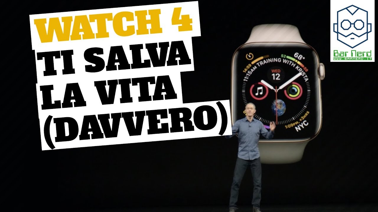 Apple Watch 4 - Ti salva la vita con ECG e rilevatore di emergenze ...