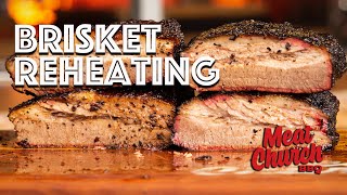 How to reheat Brisket