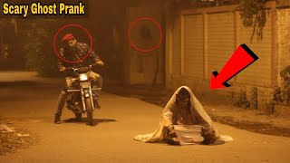 SCARY GHOST PRANK ON STRANGERS | MID NIGHT FUN |