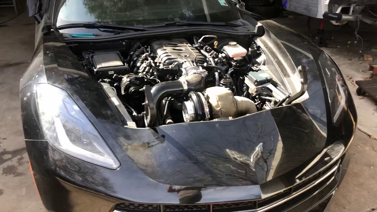 BTR stage 2 turbo cam C7 Corvette Turbo Build YouTube