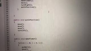 CodeHS Java 1.9.9 (For Loops)