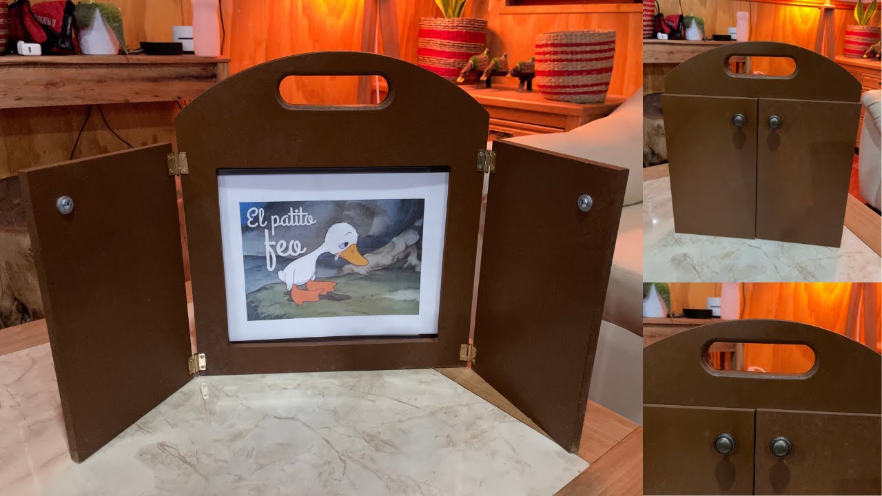 Carpinteria con Trupan o MDF - Teatro Kamishibai