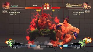 Hitting the Raging Demon with Evil Ryu Online