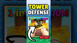 THIS NEW TOWER DEFENSE IS BLOWING UP! - NOOB TOWER DEFENCE #roblox #towerdefense