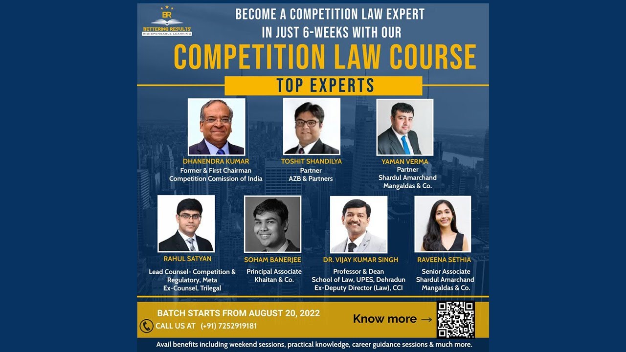 Basics & practical insights into functioning of Competition Law by Mr Dhanendra Kumar
