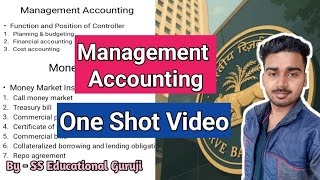 Management Accounting Complete One Shot Video🔥