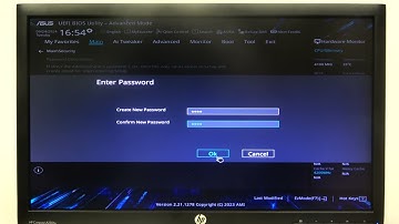 How To Set Up Admin Password On ASUS Prime Series Motherboards