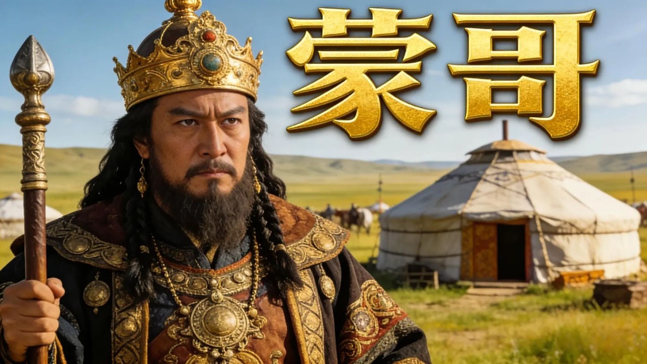 被历史低估的征服者：蒙哥大汗的一生，为何他一死，蒙古帝国就彻底崩了？｜洋堂主故事汇