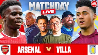 Arsenal 0-2 Aston Villa | Match Day Live | Premier League