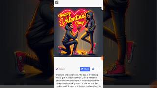 How to create Valentine's day ai images for free ||Valentine's day image creator||Bing image creator screenshot 4