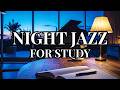 Night Sakura Jazz – Vol.175 | Night Jazz for Study &amp; Work | 1H Relaxing Piano Background Music
