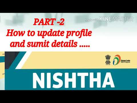 How to submit details and update profile on Diksha portal for NISHTHA TRAINING by MOHINDER GOSWAMI