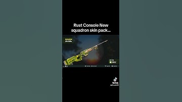 Rust Console New squadron skin pack…#shorts #rust #rustconsole