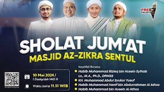 sholat Jum'at masjid AZ Zikra Sentul Bogor. bersama IMAM BESAR HABIB RIJIEQ SYIHAB