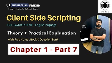 CSS Chapter 1 - Part 7 For MSBTE Diploma | Comp / IT / AIML / IF 24-25 Batch | Notes & Question Bank