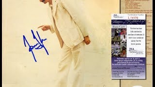 JAMES TAYLOR Hand Signed LP Cover - JSA COA - UACC RD 289