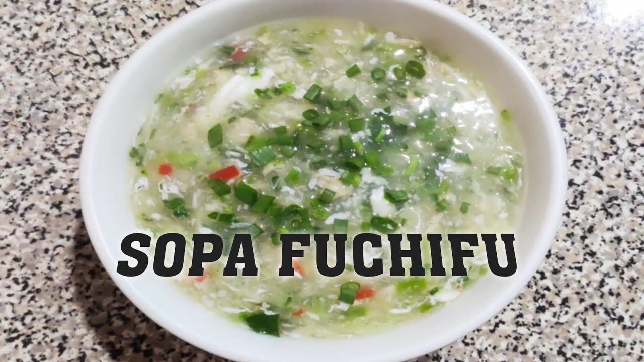 SOPA FUCHIFU/cómo preparar sopa FUCHIFU (CHIFA en casa )receta casera