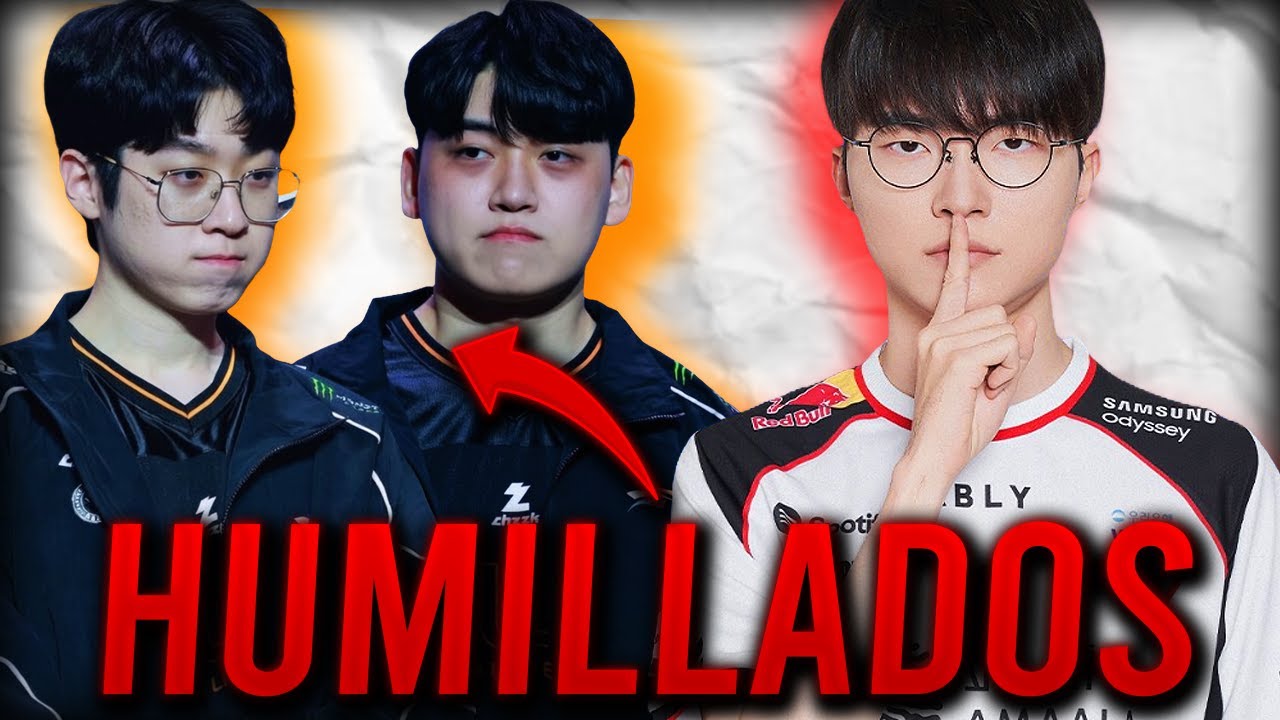 FAKER HUMILLANDO a ZEUS y GUMAYUSI | T1 vs HLE - LCK CUP 2026