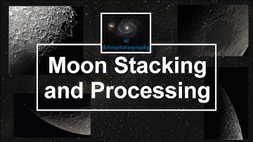 How to stack and process moon images with Autostakkert and RegiStax | 4K