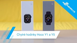 Chytré hodinky Hoco Y1 a Hoco Y5